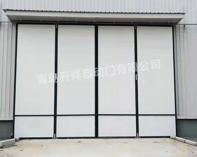 zhuanli款铝合金外框工业推拉门（门扇拼接款）