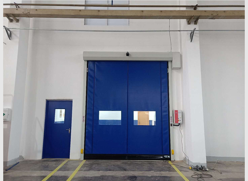 H100防撞复位拉链门